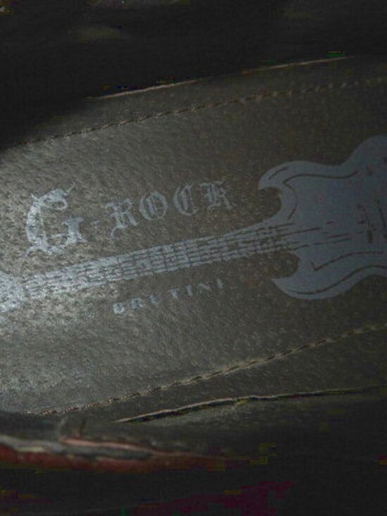 Vtg 90s Y2K Giorgio Brutini G-Rock Loafer Shoes 11 Gangster Beatle Rockabilly main image 5